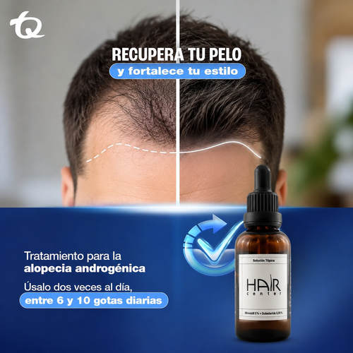 Minoxidil 5% + Dutasteride 0.5 %